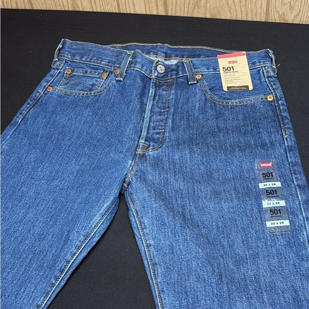Levi's Blue Straight Jeans Classic Style